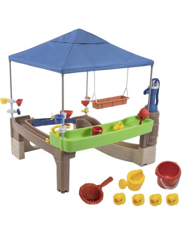 ⁨STEP2 Wodne Centrum Zabawy Pompą i Baldachimem Pump & Splash Shady Oasis⁩ w sklepie Wasserman.eu