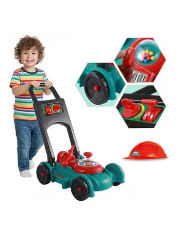 ⁨WOOPIE Kosiarka dla Dzieci Dźwięk + Zestaw Kask Kanister⁩ w sklepie Wasserman.eu