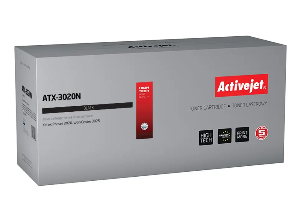 ⁨Activejet ATX-3020N Toner (replacement for Xerox 106R02773;  Supreme; 1500 pages; black)⁩ at Wasserman.eu