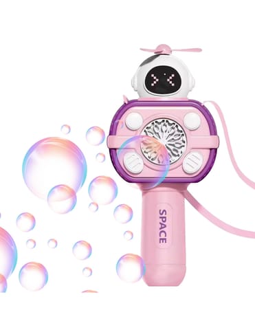 ⁨WOOPIE Maszyna Astronauta do Robienia Baniek Mydlanych Różowy⁩ w sklepie Wasserman.eu