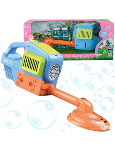 ⁨WOOPIE Kosiarka Ręczna Maszyna do Robienia Baniek Mydlanych Niebieska⁩ w sklepie Wasserman.eu