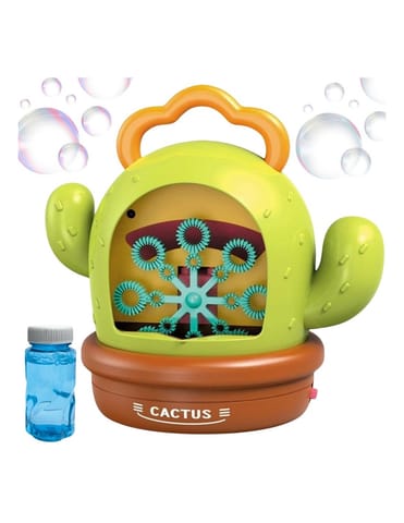 ⁨WOOPIE Interaktywny Kaktus Maszyna do Baniek Mydlanych⁩ w sklepie Wasserman.eu