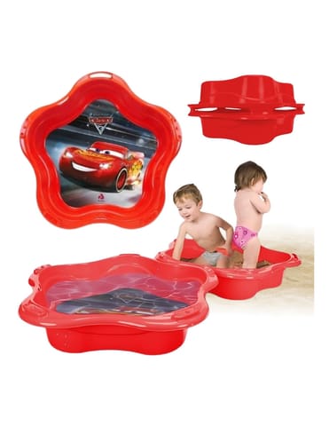 ⁨INJUSA Piaskownica Basen Muszelka 4w1 Cars/Auta⁩ w sklepie Wasserman.eu