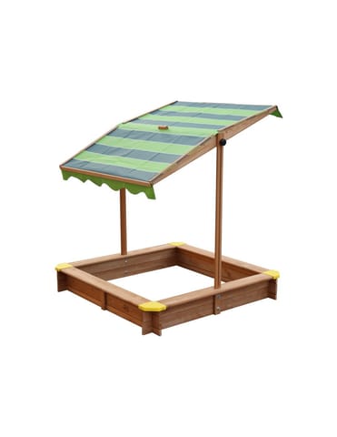 ⁨Drewniana piaskownica z regulowanym daszkiem Lily Sandpit AXI⁩ w sklepie Wasserman.eu