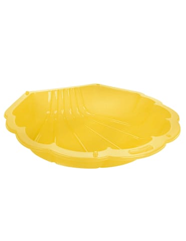⁨WOOPIE Piaskownica Muszelka Żółta Zamykana 2w1 Basen Suchy 1 szt.⁩ w sklepie Wasserman.eu