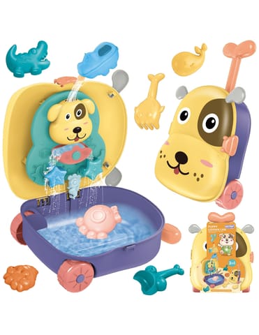 ⁨WOOPIE Zestaw do Piasku 3w1 Walizka Piesek Stolik Wodny⁩ w sklepie Wasserman.eu