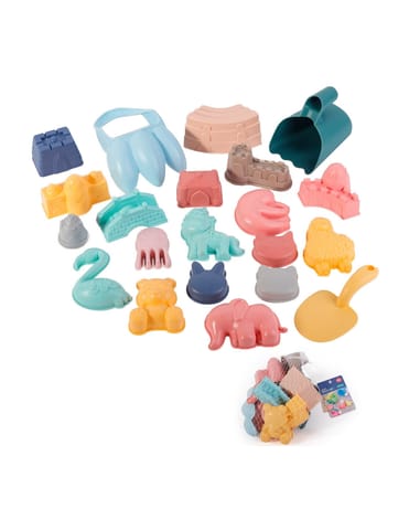 ⁨WOOPIE Zestaw do Piasku Foremki Łopatka 21 el.⁩ w sklepie Wasserman.eu