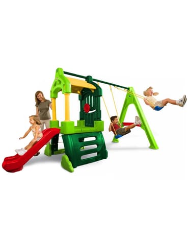 Little Tikes Plac Zabaw Clubhouse Zjeżdżalnia Huśtawka w sklepie Wasserman.eu