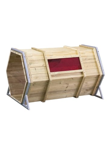 CLASSIC WORLD EDU Drewniany Plac Zabaw Baza XXL Tunel do Czołgania w sklepie Wasserman.eu