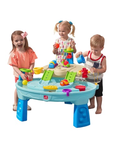 ⁨STEP2 Plac Budowy Stół wodny z akcesoriami⁩ w sklepie Wasserman.eu