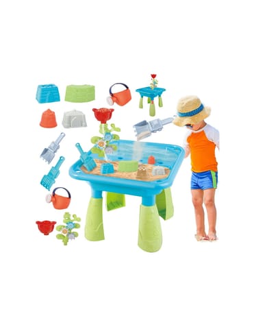 ⁨WOOPIE Stolik Wodny 2w1 Piaskownica 14 akc.⁩ w sklepie Wasserman.eu