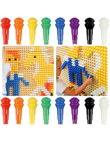 ⁨MASTERKIDZ Kolorowe Kołeczki Do Tablicy Naukowej 512 Sztuk 8 Kolorów⁩ w sklepie Wasserman.eu