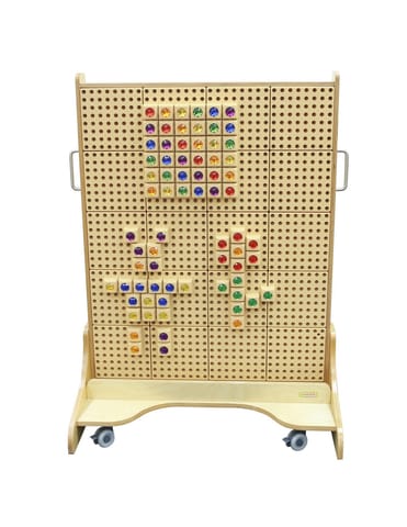 ⁨MASTERKIDZ Drewniana Tablica STEM Wolnostojąca⁩ w sklepie Wasserman.eu