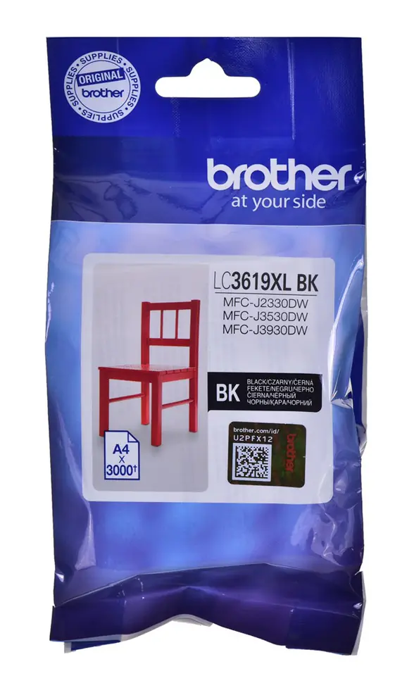 ⁨Tusz Brother czarny LC3619XL Black 3000 stron⁩ w sklepie Wasserman.eu