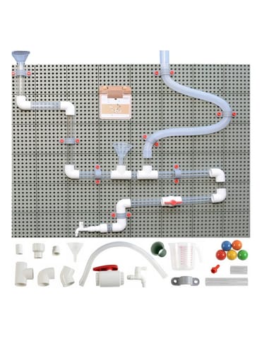 ⁨MASTERKIDZ System Rur Do Tablicy STEM 84 Elementów Tor Wodny Kulkowy⁩ w sklepie Wasserman.eu