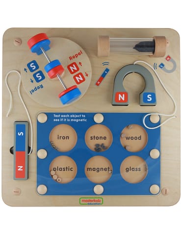 ⁨MASTERKIDZ Nauka o Przyciąganiu Magnetycznym - Ścienna Tablica Edukacyjna Flex Montessori⁩ w sklepie Wasserman.eu