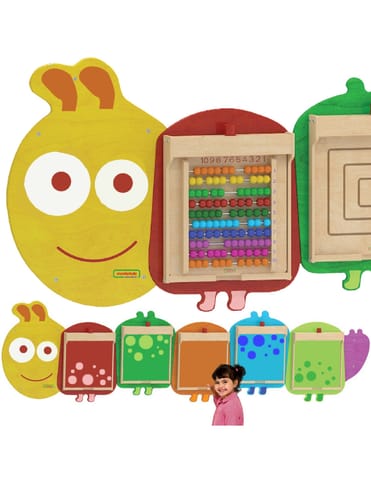 ⁨MASTERKIDZ System do Montażu 5 Ściennych Tablic Edukacyjnych Flex - Gąsienica⁩ w sklepie Wasserman.eu