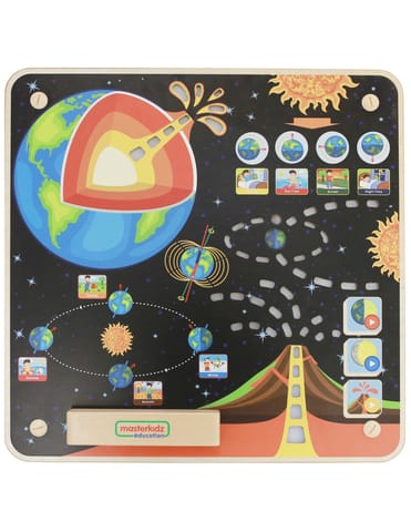 ⁨MASTERKIDZ Tablica Edukacyjna Ziemia Montessori⁩ w sklepie Wasserman.eu