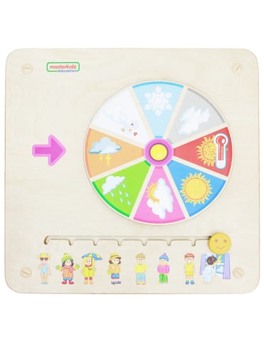 ⁨MASTERKIDZ Tablica Edukacyjna Pogoda⁩ w sklepie Wasserman.eu