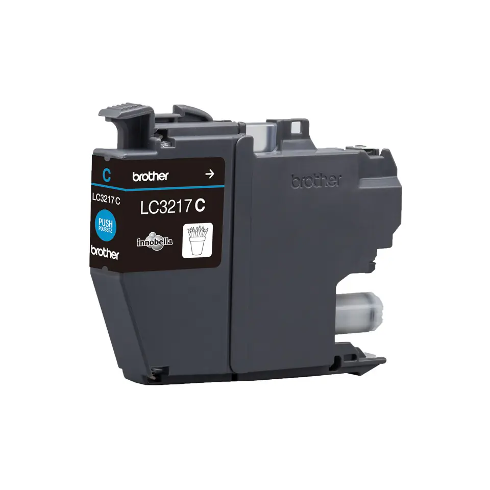 ⁨Tusz Brother niebieski LC3217C=LC-3217C, 550 str.⁩ w sklepie Wasserman.eu