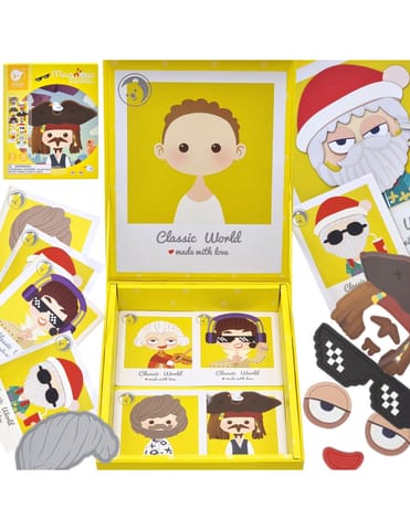 ⁨CLASSIC WORLD Układanka Magnetyczna Moda Zdjęcia Chłopcy 32 el.⁩ w sklepie Wasserman.eu