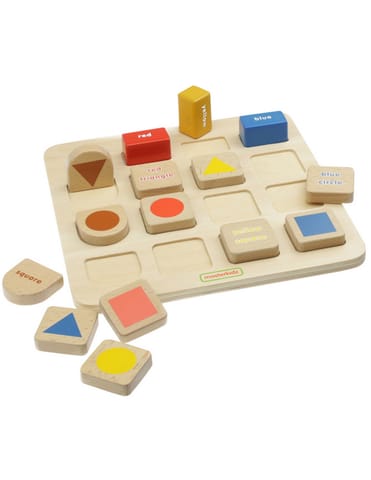 ⁨MASTERKIDZ Tablica Edukacyjna Sorter Kształty i Kolory⁩ w sklepie Wasserman.eu