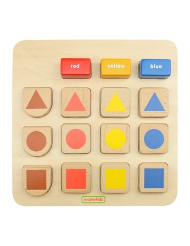 ⁨MASTERKIDZ Tablica Edukacyjna Sorter Kształty i Kolory⁩ w sklepie Wasserman.eu
