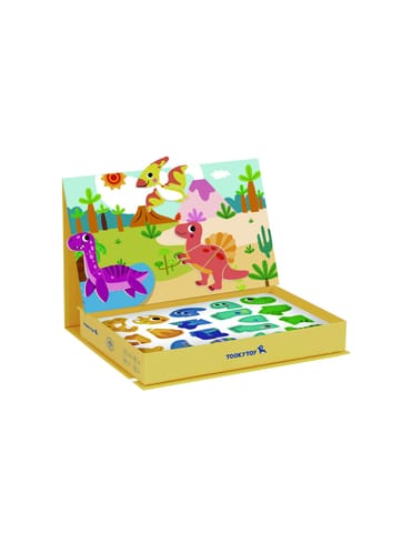 ⁨TOOKY TOY Układanka Magnetyczna Dinozaury Puzzle⁩ w sklepie Wasserman.eu