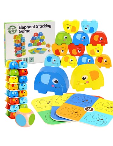 ⁨WOOPIE GREEN Słonik na Słoniku Gra Zręcznościowa FSC⁩ w sklepie Wasserman.eu