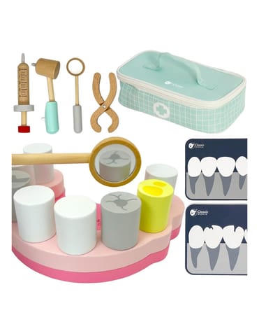 ⁨CLASSIC WORLD Zestaw Małego Dentysty Walizka Lekarza 18 el.⁩ w sklepie Wasserman.eu