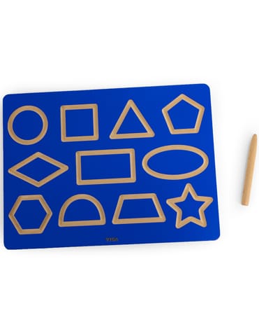 ⁨VIGA Tablica Grafomotoryczna Kształty Nauka Pisania⁩ w sklepie Wasserman.eu
