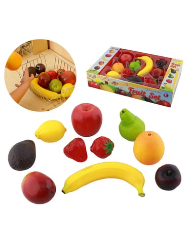 ⁨MASTERKIDZ Realistyczne Owoce Zestaw Do Kuchni 10 Elementów⁩ w sklepie Wasserman.eu