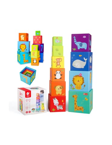 ⁨CLASSIC WORLD Magic Box Klocki Układanka Wieża Pudełko Zabawka Edukacyjna⁩ w sklepie Wasserman.eu