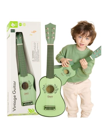 ⁨CLASSIC WORLD Drewniana Gitara Vintage dla Dzieci 3+⁩ w sklepie Wasserman.eu