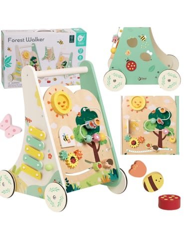 ⁨CLASSIC WORLD Drewniany Pchacz Multifunkcyjny 8w1 "Leśny Chodzik"⁩ w sklepie Wasserman.eu
