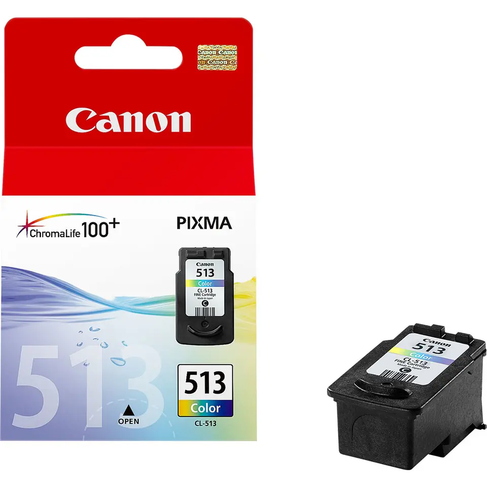 ⁨Canon CL-513 C/M/Y Colour Ink Cartridge⁩ at Wasserman.eu