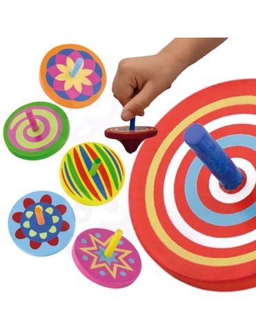 ⁨VIGA Kolorowy Bączek drewniany 1szt⁩ w sklepie Wasserman.eu