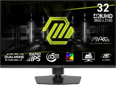 ⁨Monitor MSI 322URDF (31.5" /Rapid IPS /160 Hz, 320 HzHz /3840 x 2160 /Czarny)⁩ w sklepie Wasserman.eu