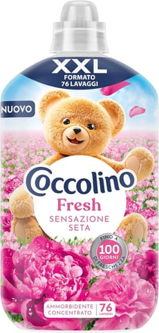 ⁨Coccolino Sensazione Seta Koncentrat do Płukania 76 płukań 1750 ml⁩ w sklepie Wasserman.eu