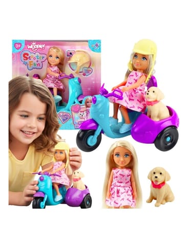 ⁨WOOPIE Laleczka na Skuterze z Pieskiem⁩ w sklepie Wasserman.eu