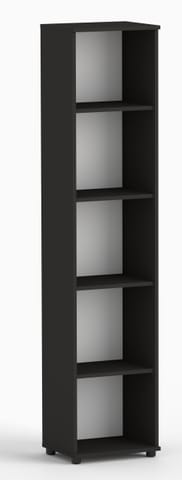 ⁨Regał G 40 czarny regał na ksiażki, segragatory⁩ w sklepie Wasserman.eu