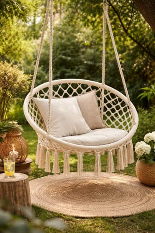 ⁨Hammock chair Stork Nest Boho⁩ at Wasserman.eu