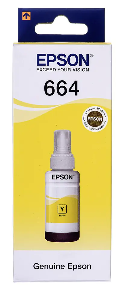 ⁨Tusz Epson C13T66444A (oryginał ; 70 ml; żółty)⁩ w sklepie Wasserman.eu
