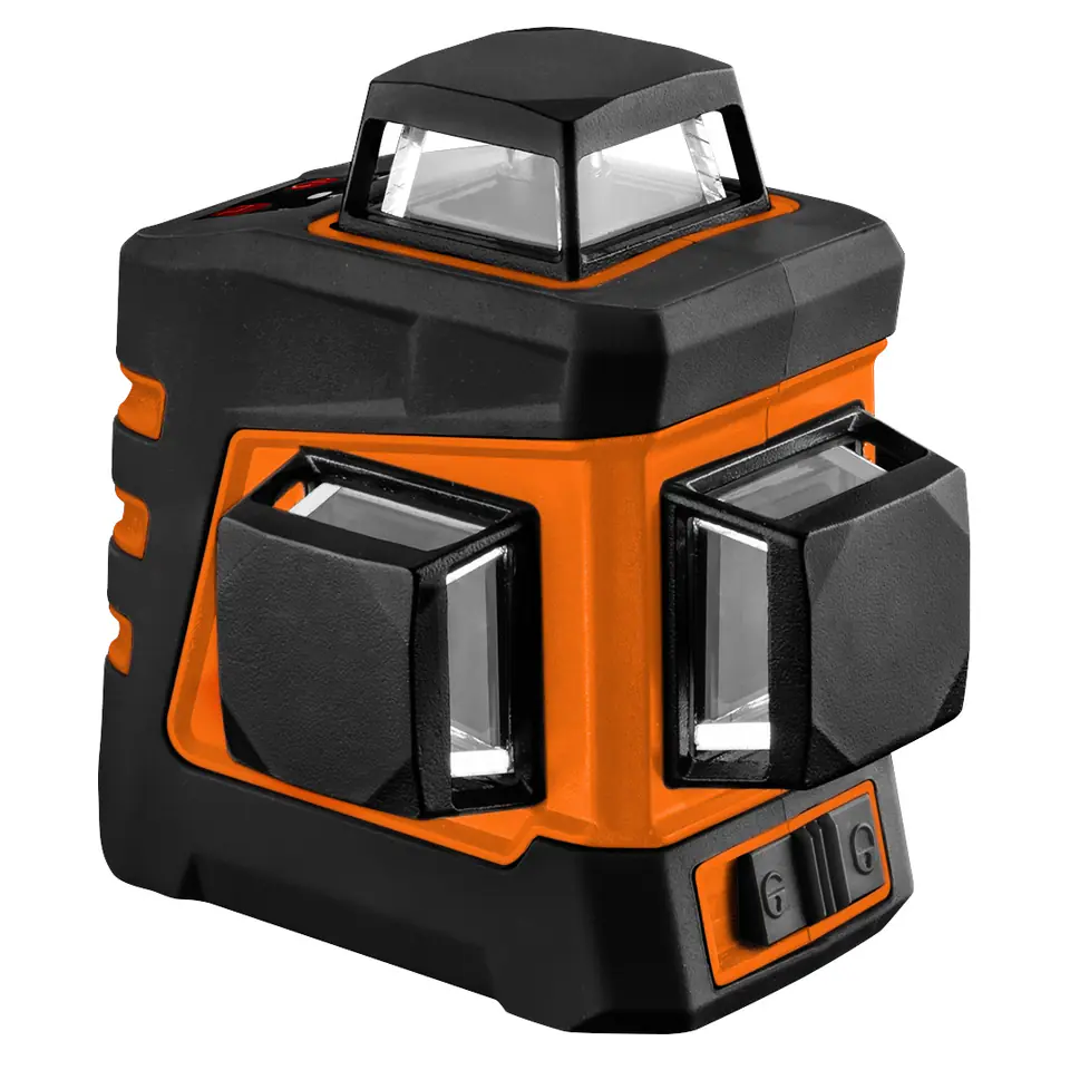 ⁨20 m 3D surface laser, green, 360° in three planes, with case and magnetic holder, k⁩ at Wasserman.eu