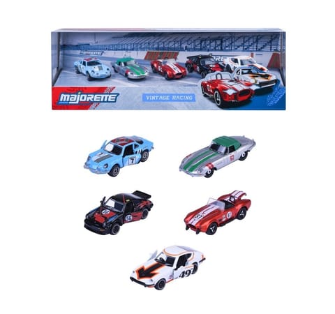 ⁨Majorette Vintage Racing 5-pak⁩ w sklepie Wasserman.eu