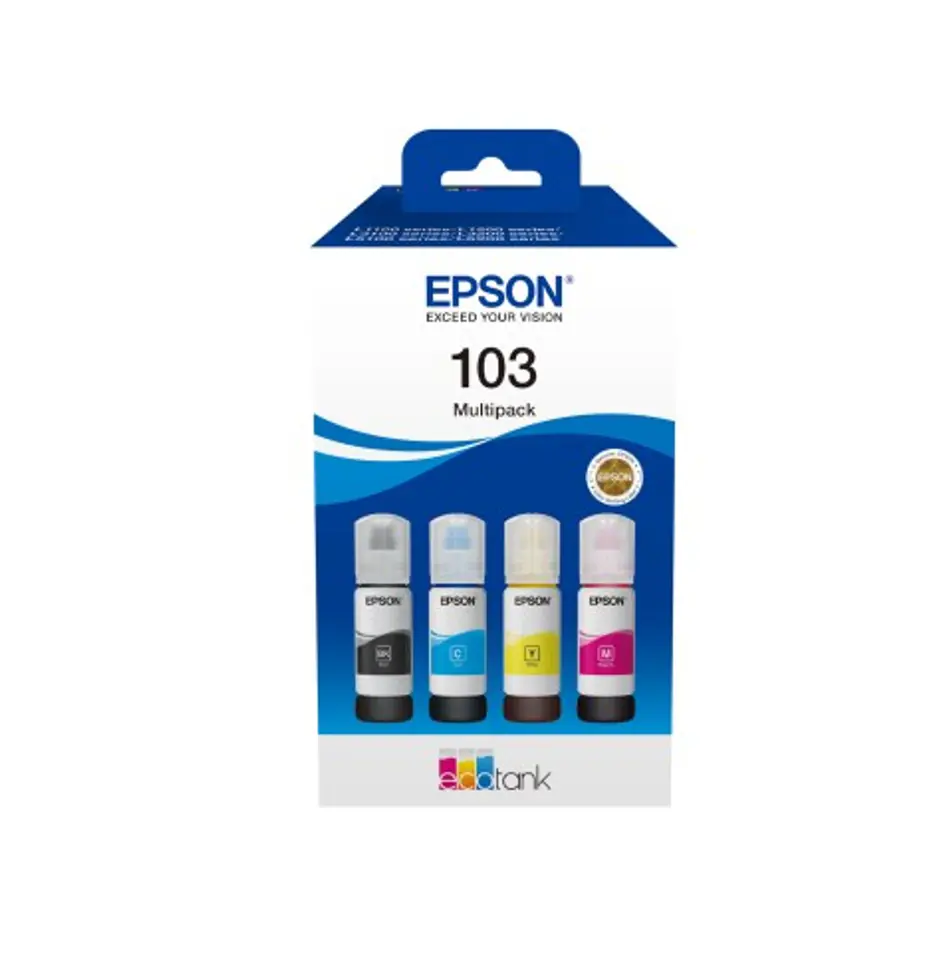 ⁨Epson C13T00S64A ink cartridge 4 pc(s) Original Black, Cyan, Magenta, Yellow⁩ at Wasserman.eu