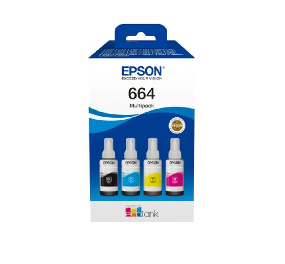 ⁨EPSON Ink Cartridge MultiPack CMYK C13T66464A⁩ at Wasserman.eu