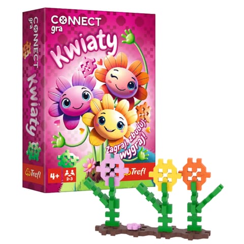 ⁨Gra - Connect Kwiaty - Trefl 02887⁩ w sklepie Wasserman.eu