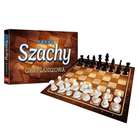 ⁨Gra klasyczna - Szachy plastikowe - Trefl 02893⁩ w sklepie Wasserman.eu