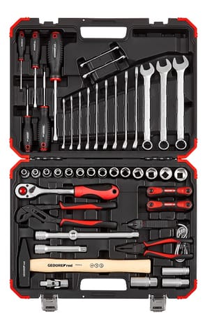 ⁨ZESTAW KLUCZY NASADOWYCH 1/2 61TLG AUTO-UNIVERSAL⁩ w sklepie Wasserman.eu